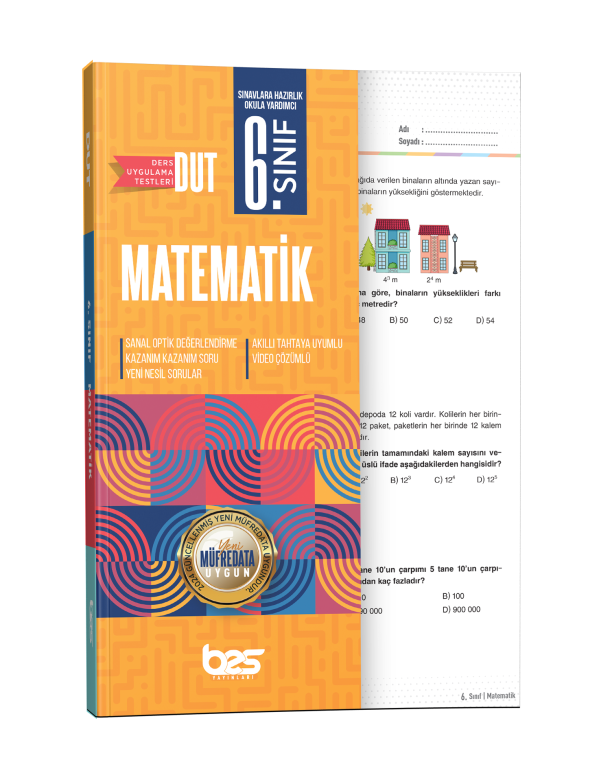 BES DUT 06.SINIF UYGULAMA TESTİ MATEMATİK- 2025-26